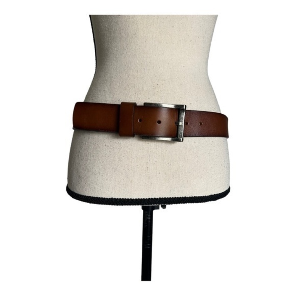 Men Brown Florsheim Genuine Leather Belt